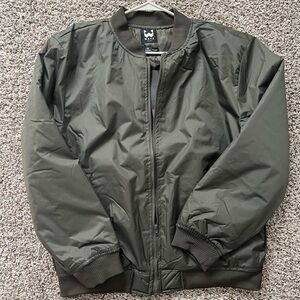 Men's Green Bomber Jacket